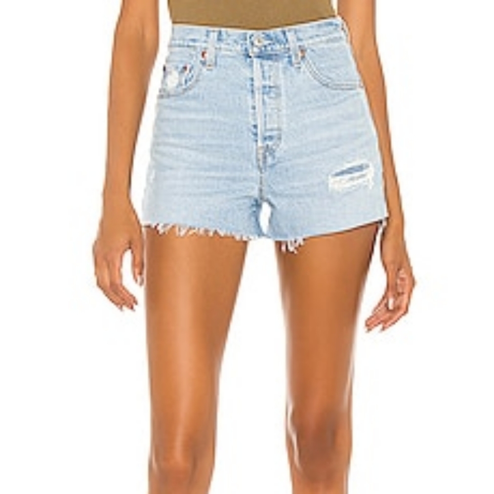 Levi's rbcage shorts in light wash sz 27 - Picture 3 of 8
